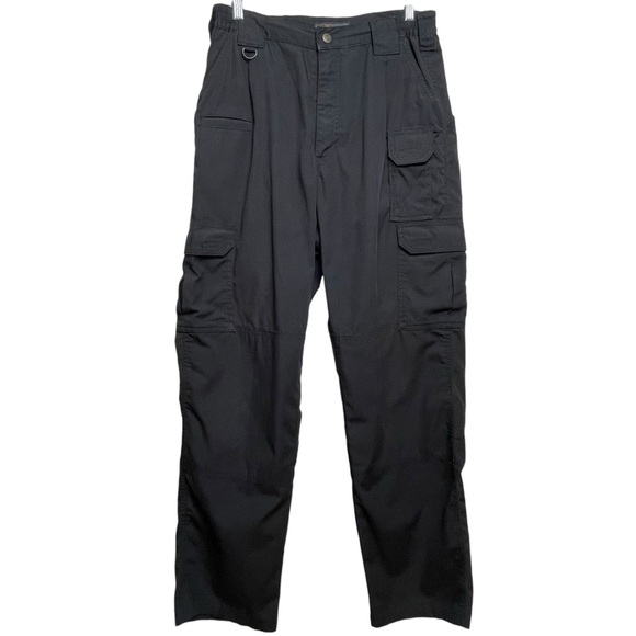 5.11 Tactical Pants Men Navy Blue Straight Taclite Pro Ripstop Cargo Work 36x31 - Picture 5 of 15